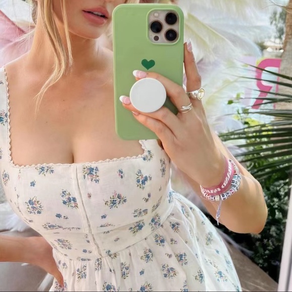 Reformation Tagliatelle floral linen midi Dress - Picture 2 of 6